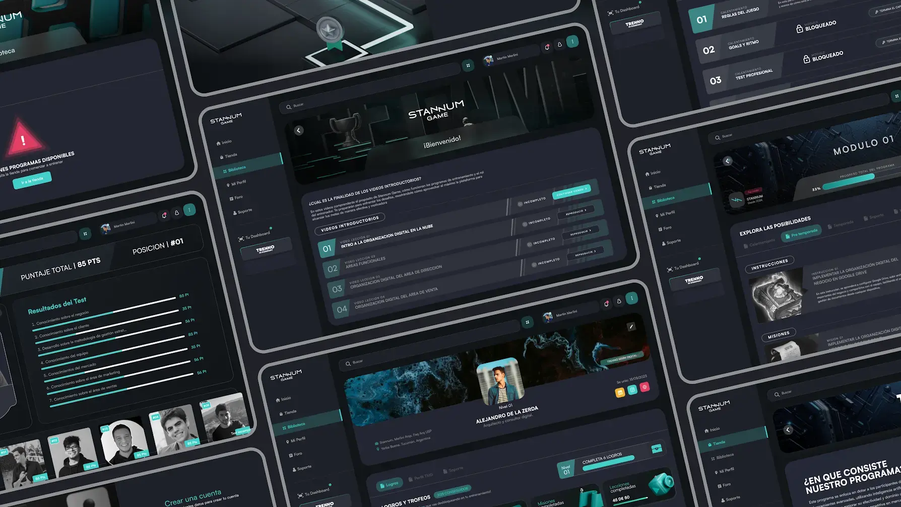 STANNUM GAME - Plataforma de e-learning